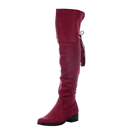 ANGKORLY - Scarpe da Moda Stivali Alti Cavalier