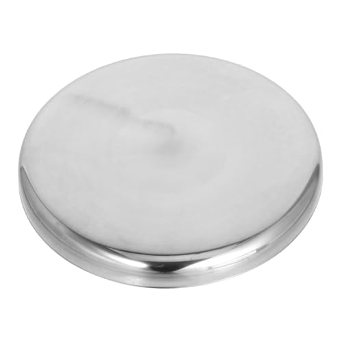 Ipetboom Round Stool Seat Pad Stainless Steel Replacement Cover for Bar Stools Sturdy Easy to Clean for High Usage Environments Like Restaurants