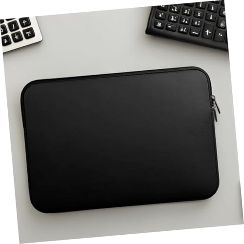 Funda para portátil acolchada contra arañazos: kit de 2 piezas protectoras negras 6