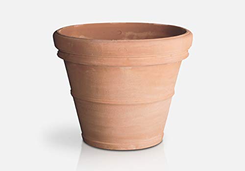 Amazon.co.jp: イタリア製 テラコッタ プランター リスチオ70