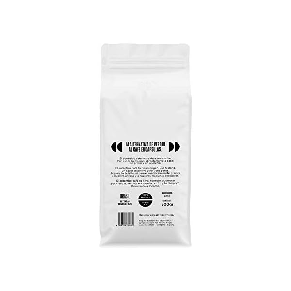 Incapto Café en Grano Natural - Café Especialidad | Café Brasil Grano | Café en Grano Arábica 100% | +80 puntos SCA… - Imagen 4