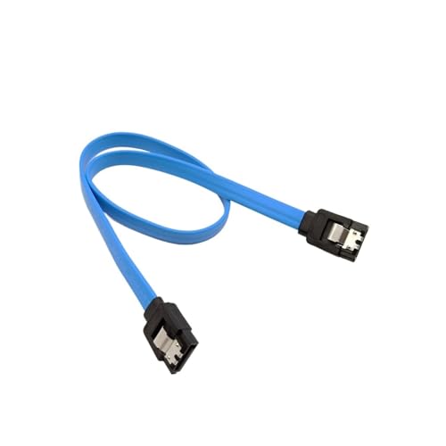 Cable SATA 3.0 40CM para disco duro SSD HDD azul