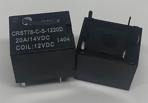 Relé 5 pines T78-1C-12V-240ohm-20A de automoción para placas impresas