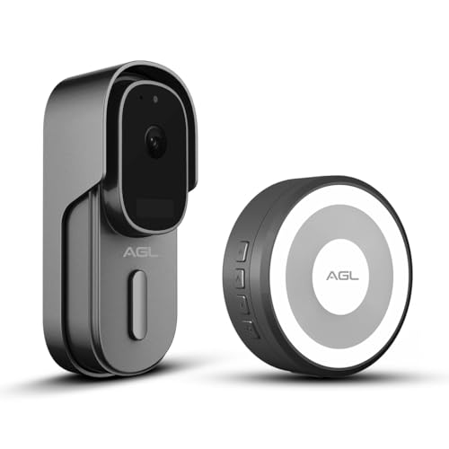 Vídeo campainha sem fios WiFi Hello +, AGL