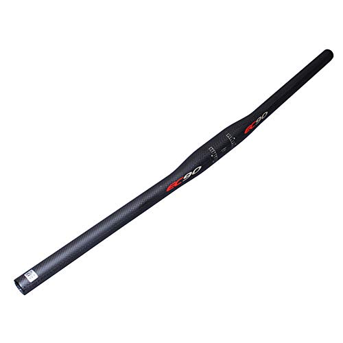 EC90 MTB Handlebar Carbon Fiber Mountain Bike Flat Handlebar Road Bicycle Riser Handlebars-31.8/720mm/740mm/760mm,3K
