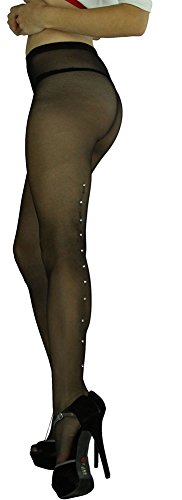 Image of ToBeInStyle Women's Nylon Solid Opaque Pantyhose Tights