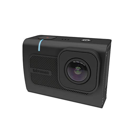 Kitvision Venture 4K Ultra HD Action Camera with WiFi, LCD Display and Waterproof Case - Black