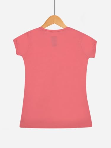 Image of Dollar Champion Cotton Regular Fit T-Shirts for Girls -Actual Color May Vary