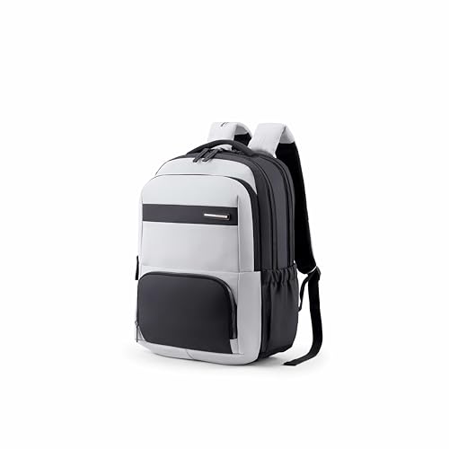 Image of American Tourister Verve 17 inch Laptop Backpack | USB Charging Port | Smart Trolley Sleeve | Hidden Pocket | Tractum Suspension Straps | Office Bag for Men and Women | 1 Year Global Warranty