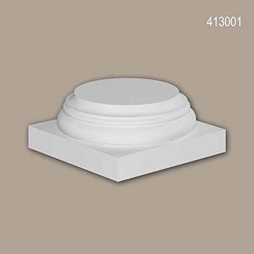 Pied de colonne Profhome 413001 en polyuréthane rigide 48,2 cm - 4
