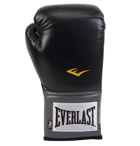 Everlast Pro Style Training Gloves (Black, 12 oz.)