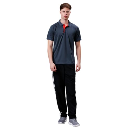 Image of Adidas Men's Solid Regular Fit Polo