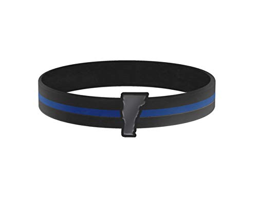 Thin Blue Line State Bracelets (9, Vermont)