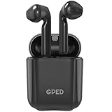 Bluetooth Earbuds,GPED Wireless Headphones Bluetooth 5.0 in-Ear Headphones with 30H Playtime HiFi 3D Stereo Sound, Built-in Mic Earphones with Charging Case for Smartphones and Laptops