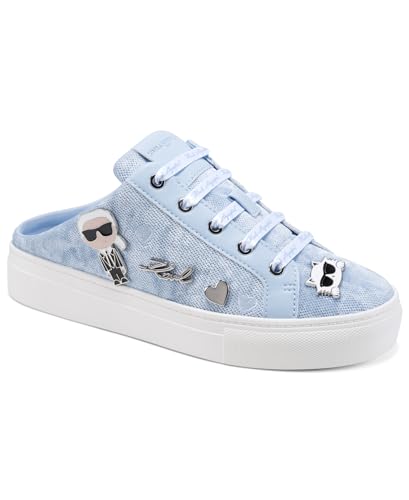 Image of Karl Lagerfeld Women's Cambria Slip on Sneaker Mule with Pins