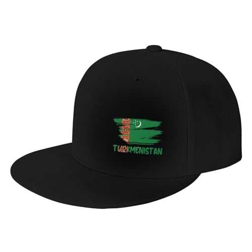 Femme Homme Chapeaux Pare-Soleil Turkménistan Drapeau du Turkménistan Casquette De Baseball Lègére Strapback Cap Anti-UV Casquette Hip Hop pour Golf Camping Adulte