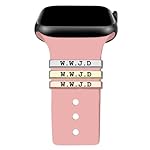 BandRain-Novelty-WWJD-Watch-Band-Charms-Compatible-with-Apple-Watch-Band-40mm-38mm-41mm-Smartwatch-Accessories-Metal-Decorative-Rings-Loops-for-iWatch-Series-9-8-7-6-5-4-3-2-1-SE-Women-Men-No-Band