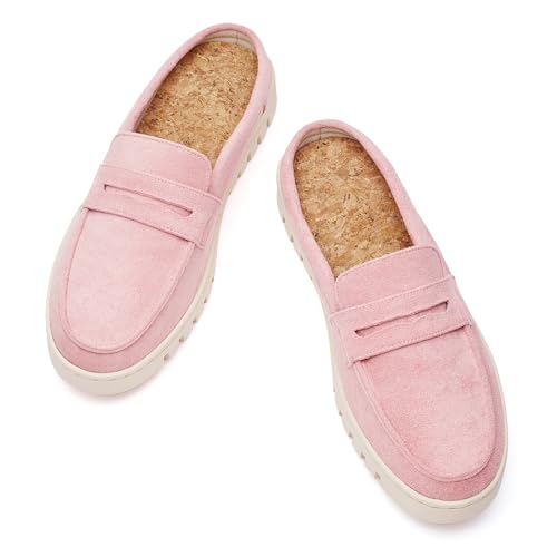 Image of Cvistpieo Womens Comfortable Slip On Loafers Indoor Outdoor Business Casual Mules Shoes for Women