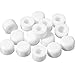 Outus 15 Pcs Rubber Door Stop Silicone Replacement Door Stop Caps Tips Bumpers for Wall and Floor Protection, Universal Size (White)