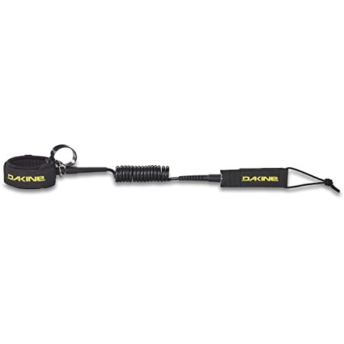 Dakine Coiled Foil Leash 5Ft X 1/4In W Easy Clip - Black, One Size