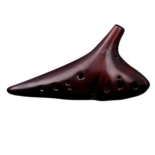 プロのオカリナ オカリナ楽器 12 穴セラミック Xun SC/SG/SF/AC/BC/AF/アルト G チューンパフォーマンスオカリナセット アルミスーツケース付き(AF)
