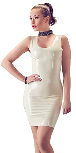 Robe en latex blanc XL 29001732051 pour femme
