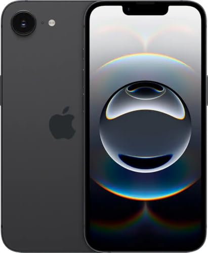 Image of Apple iPhone 16e, 256GB, eSIM, Black- Unlocked (Renewed Premium)