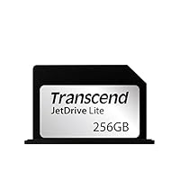 Transcend 256 GB JetDrive Lite extra Speicher-Erweiterungskarte für MacBook Pro MacBook Pro 14" & 16" 2021 / MacBook Pro (Retina) 13" Ende 2012 - Anfang 2015