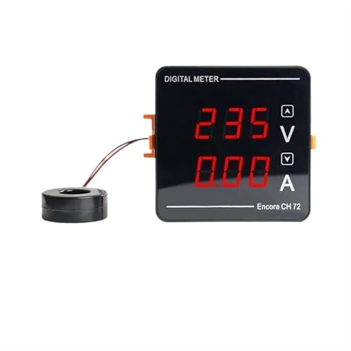 Double indicateur numérique AC 50-500V 120A de tension avec écran haute précision