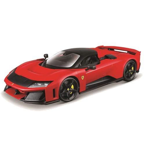 Bburago - Ferrari F80 à l'échelle 1:18, Voiture Diecast dans Le Rouge Ferrari emblématique,...