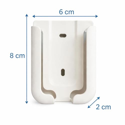 Image of J K b K - Universal Solid AC Remote Holder wall mounted Stand Compatible with VOLTAS LLOYD HITACHI DAIKIN O GENERAL IFB Bluestar Godrej Onida AC Remote Stand /Holder Size 8*6*2 cm,