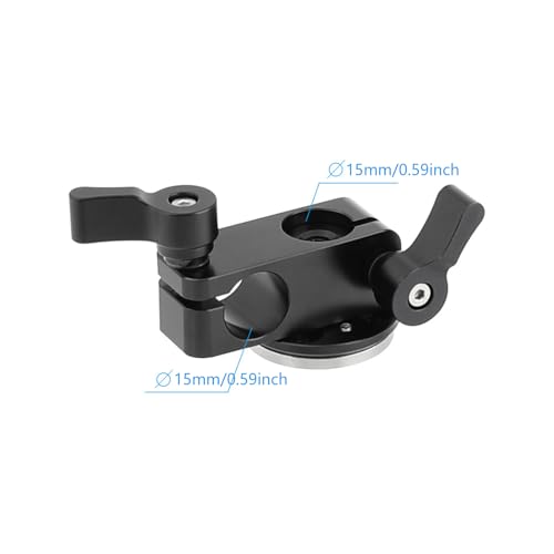 Image of Photography Studio 15mm Rod Clamp Connecting Handle Adapter for DSLR Camera Cage Handgrip Video Equipment Acce