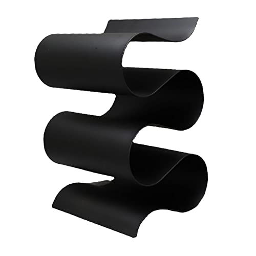 Porte-bouteilles de vin en métal avec structure stable anti-rayures - 7