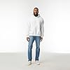 Gildan Men's Fleece Hooded Sweatshirt, Style G18500, White, XXL #2