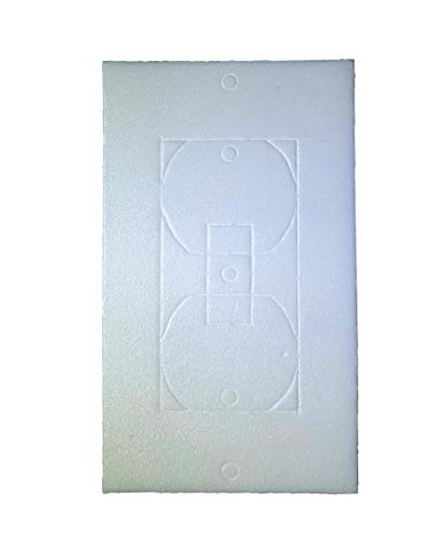 Tuuliv 25 Pack Wall Plate, Outlet, and Light Switch Insulation Gasket –, Weatherproof