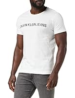 Calvin Klein Jeans Men's Institutional T-Shirt, White, 2XL