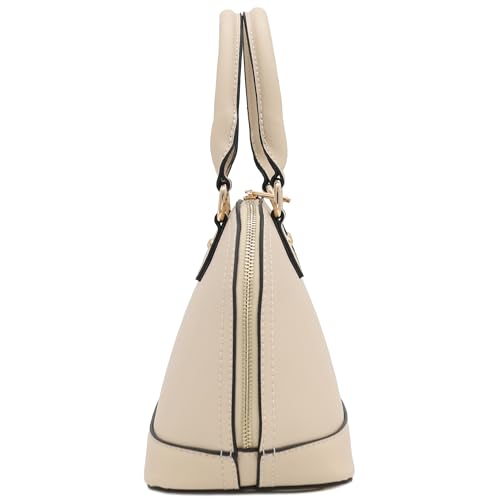 Image of Zip-Around Saffiano Classic Dome Satchel
