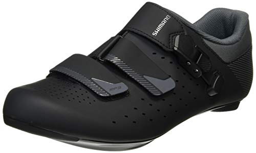 Zapatillas de Ciclismo 14 SHIMANO SH M RD RP3 NegroRO T-45, Zapatillas de Ciclismo de Carretera Hombre, Negro, 45 EU