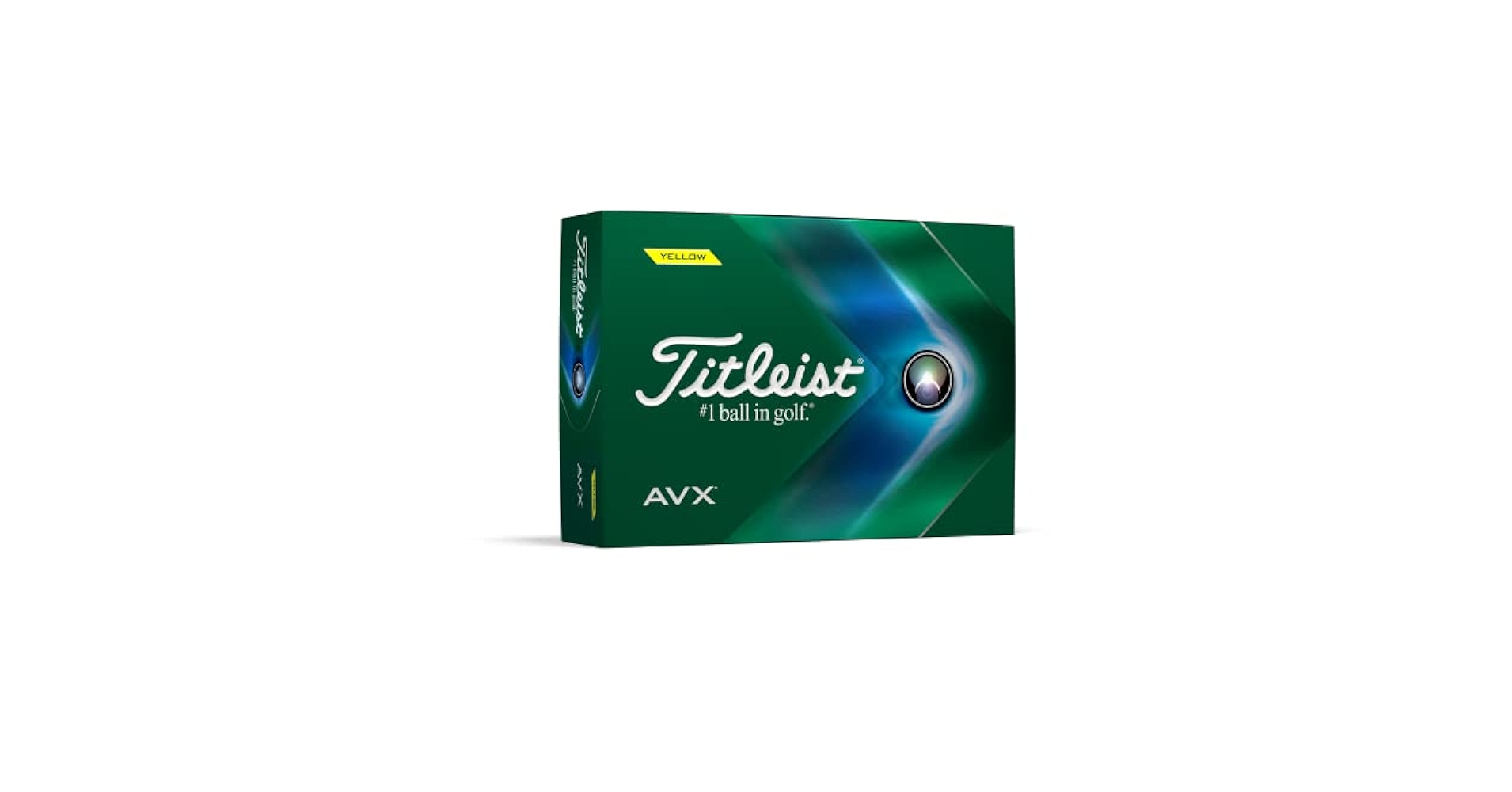 Amazon.com : Titleist AVX Golf Balls, Yellow (one dozen