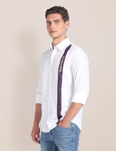Image of U.S. POLO ASSN. Men's Cotton Regular Fit Shirt