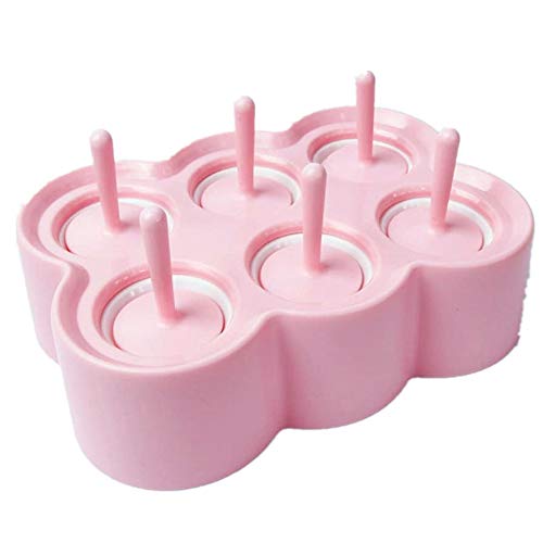 Mini-moules en silicone avec bâtonnets pour Crèmes et Sucettes Glacées - Sans BPA / Merveilleux Ustensile pour les fêtes, les ateliers cuisine, parfait pour faire de al crème à la maison ou dans