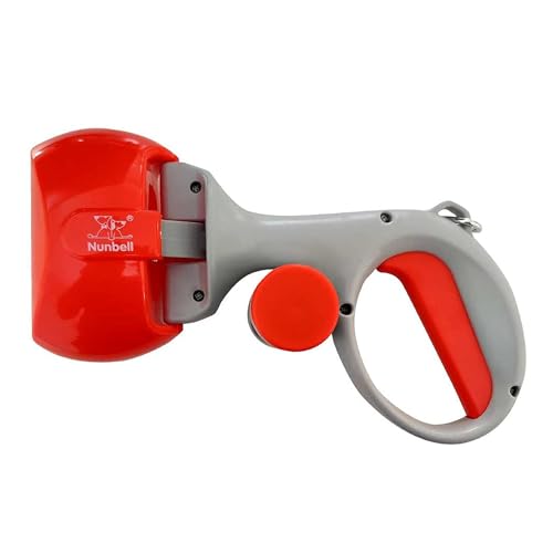 Image of Dog Poop Scooper, Poop Scooper with Bag Dispenser, Poop Picker with 1 Scented Poop Bags, Dog Potty Picker, Dog Pooper Scooper Supplies Package for Pick Up Pets Waste(Colour May Vary)