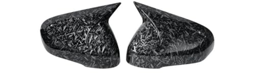Coques de rétroviseurs look carbone forgé pour Volvo V40 V60 S60 style premium