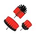 jyibinee 3Pcs Electric Drill Brushes Multifunctional Drill Brush Heads Set Cleaning Tools for Home Car Electric Drill Brushes
