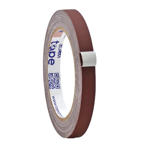 Image of WOD GTC12 Gaffer Tape, Burgundy Low Gloss Finish Film, 1 /2 inch x 60 ft. (Pack of 96) Residue Free, Non Reflective Cloth Fabric, Secure Cords, Water Resistant, Photography, Filming Backdrop