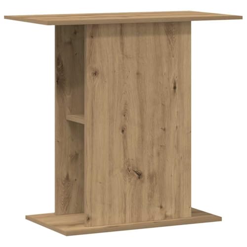 vidaXL Aquariumständer Artisan-Eiche 36x75x72,5 cm Holzwerkstoff, Aquarienschrank, Aquarienunterschrank, Aquarienständer, Aquariumunterschrank