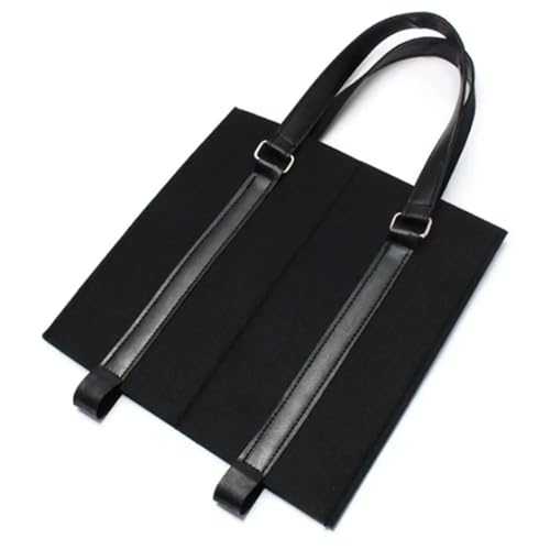 Bolsa de vino de fieltro con divisor antichoque y asas reforzadas para transporte seguro