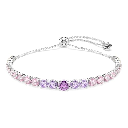 Swarovski Matrix dégradé de tailles rondes multicolore le cadeau idéal en plaqué rhodium