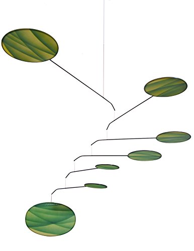 Green Canopy Modern Indoor Mobile, Horizontal Style, 22" X 42", American Made #TOP15