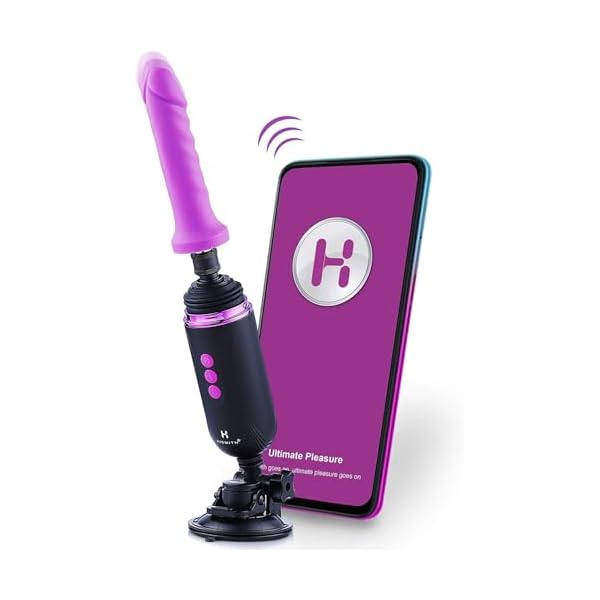 Hismith Kapsel Fickmaschine mit KlicLok System, Tragbare Premium Sexmaschine mit APP-Steuerung, Mini Love Machine mit Reisetasche, Wiederaufladbare Liebesmaschine – Bild 4